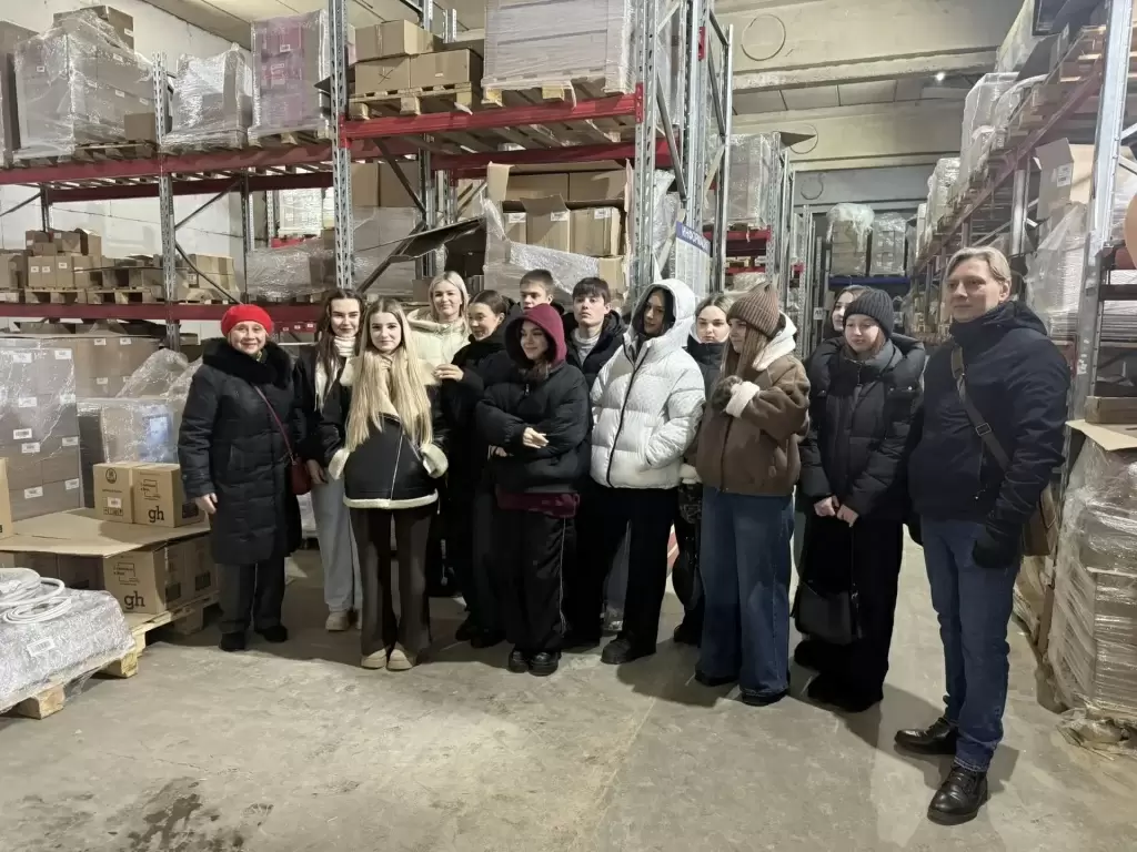 Экскурсия студентов Московского университета им. Витте в мир реального производства