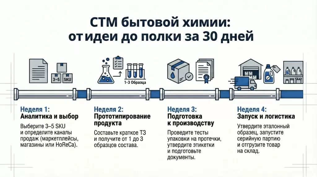 Выбор ниши для контрактного производства и реализация