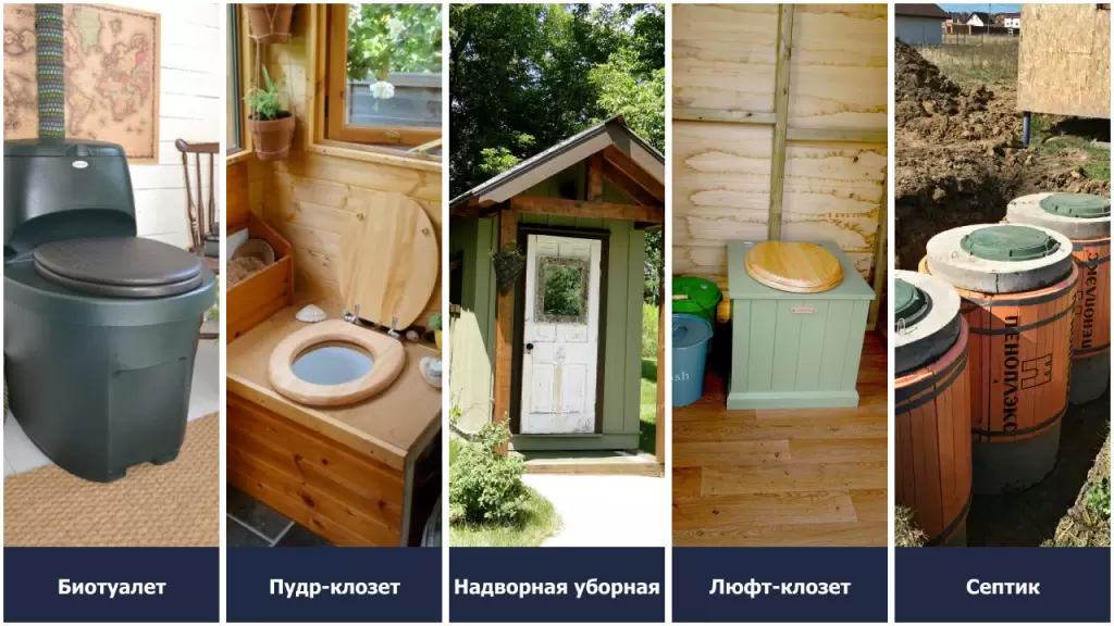 септик для туалета на даче в Москве