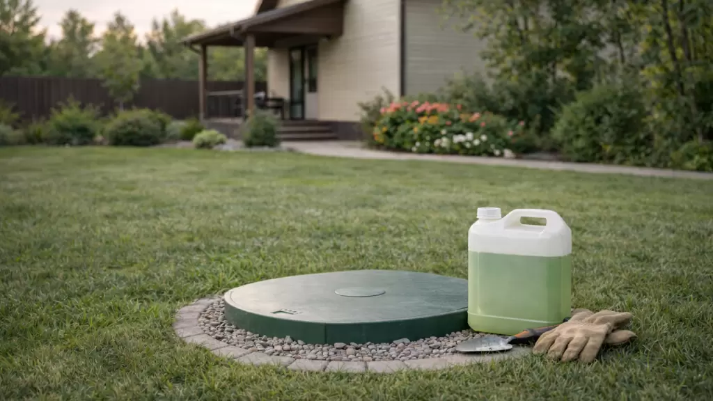 Средство для септика и выгребной ямы