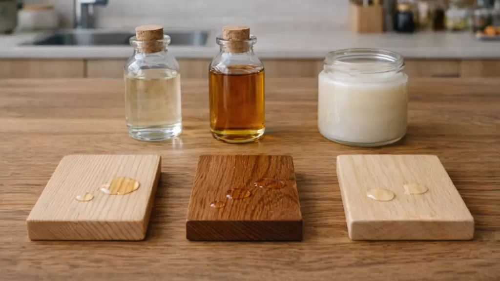 Чем отличается минеральное масло от растительного для дерева