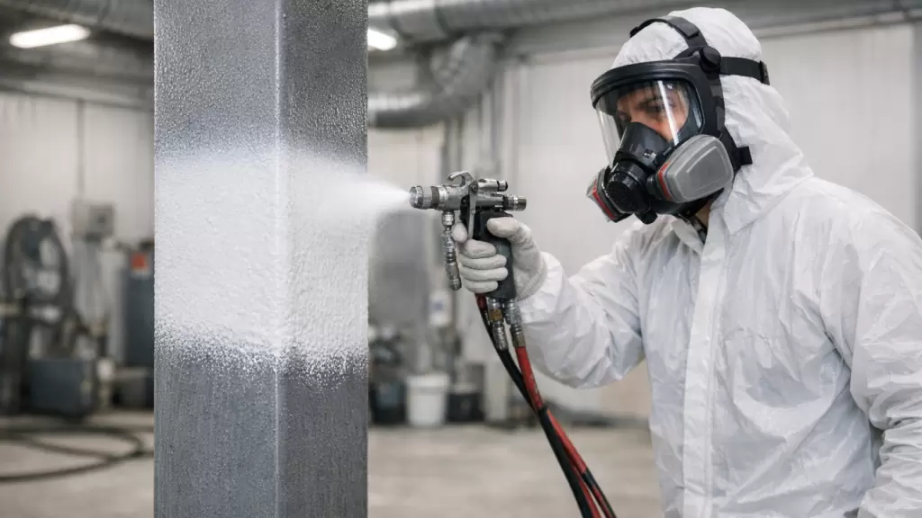 Технология нанесения огнезащитной краски