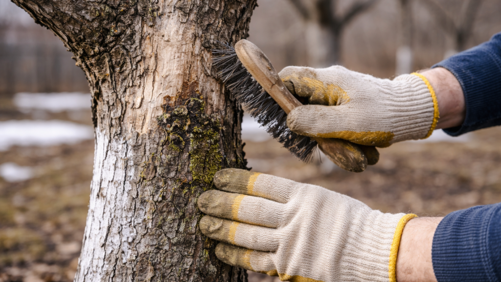 Чем отличается садовая краска от извести